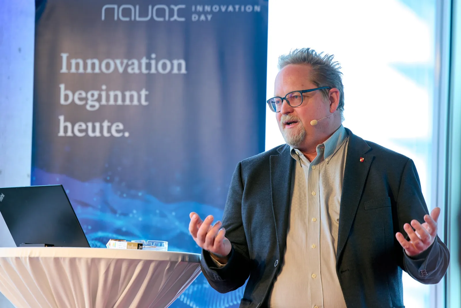 Vortrag auf dem NAVAX Innovation Day